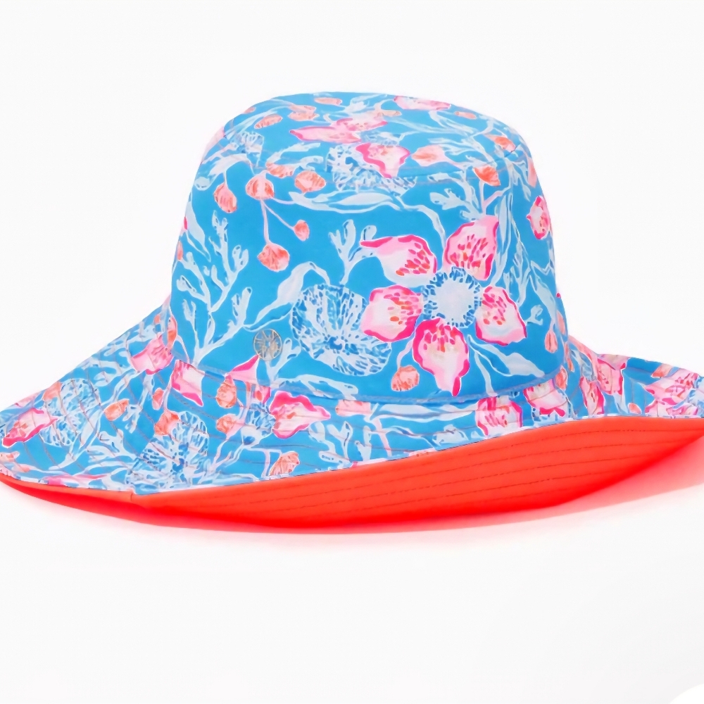 Lilly Pulitzer Women's Reversible Canvas Sun Hat